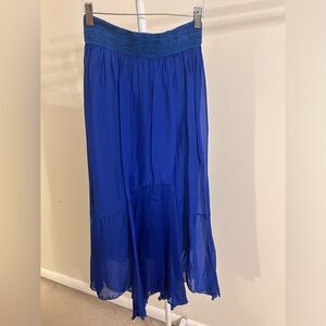 Silk Lola midi length skirt